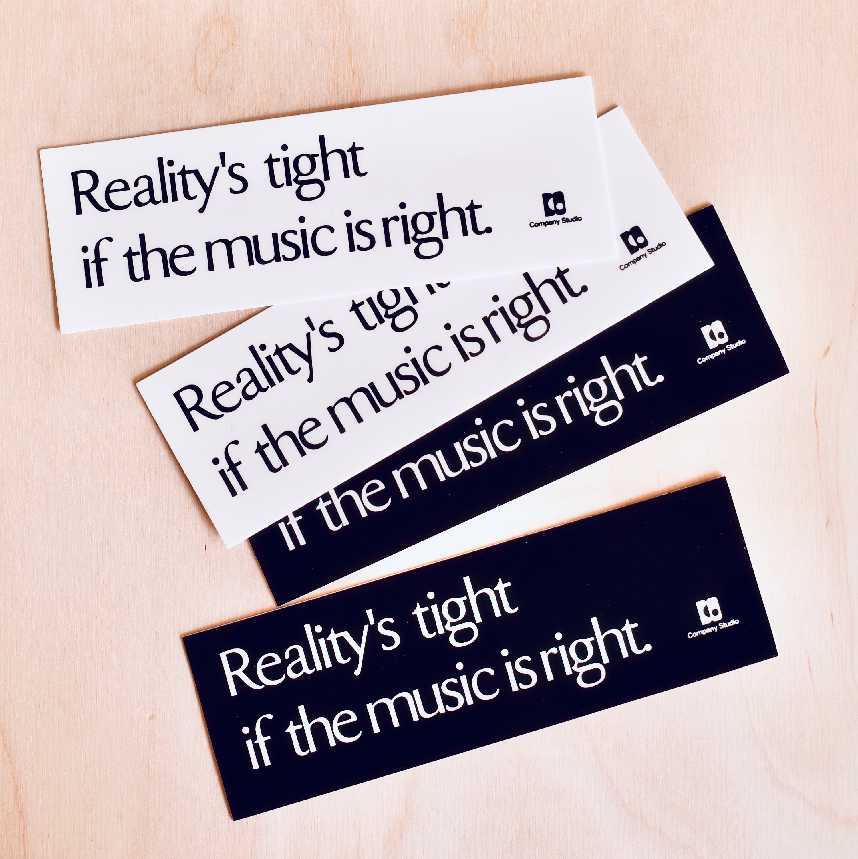 Reality's Tight Sticker Pack